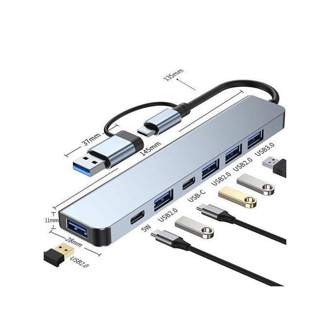 USB-C 7-in-1 Hub Adapter